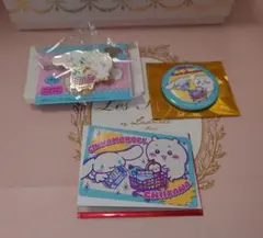 【大人気！】ちいかわサンリオキャラクターズちいかわ＆シナモン3点セット♪