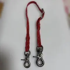PORTER MADE ウォレットチェーン レッド