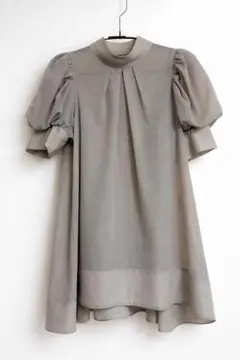 セルフォード　バックリボンブラウス　チュニック　2024ss　シフォン　シアー CELFORD - セルフォード バックリボンブラウス チュニック 2024ss