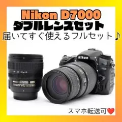 高速連写機能✨Nikon D7000✨ニコン✨ダブルレンズ✨望遠レンズセット