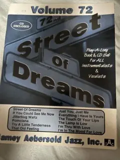 Street Of Dreams Volume 72 プレイアロングセット
