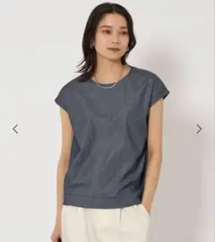シルトリ コクーン フレンチスリーブ プルオーバー カットソー