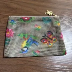☆新品☆【FEILER】メッシュポーチ&レピヤンリボンショルダー