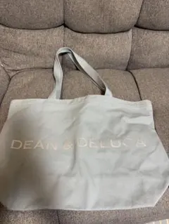 DEAN&DELUCA 水色　トートバッグ　ｌ
