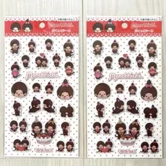 【最新作】セリア キャンドゥ モンチッチ プクっとシール 2点セット