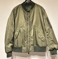 Sacai 24ss MA-1 Taffeta Blouson KHAKI - メルカリ