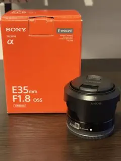 【美品】SONY E 35mm F1.8 OSS SEL35F18 単焦点レンズのサムネイル
