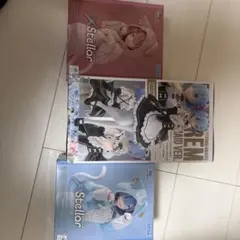 Re:ゼロから始める異世界生活 フィギュア 3点セット