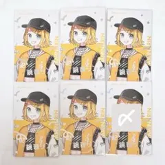 プロセカ 鏡音リン エピカ クリエイターズフェスタ2025 箔押し 5点