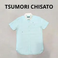 TSUMORI CHISATO　ツモリチサト　半袖　アリ刺繍　ボタンダウンシャツのサムネイル