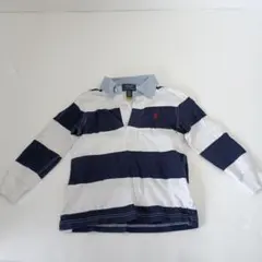Polo Ralph Lauren ポロシャツ 2T ネイビー/ホワイト