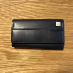 Calvin Klein ネイビー レザー キーケースのサムネイル
