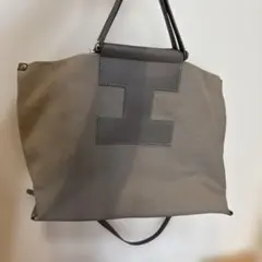 トートバッグ グレー