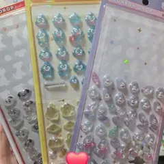 ボンボンドロップシール mini 半シート4種