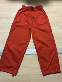 【新品・未使用】niko and… ドライカーゴパンツ　レッド