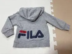 FILA キッズ パーカー グレー