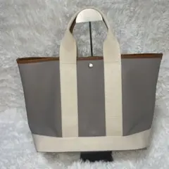 【未使用】トプカピ Breathスコッチグレイン　ネオレザー　横型　トートバッグ