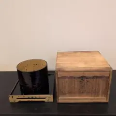 伝統工芸 漆器 盃洗 台付のサムネイル