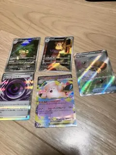 ゲリラ企画　ポケモンカードムニキスゼロまとめ売り５枚セット　おまけあり