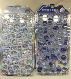 正規品⚫︎ボンボンドロップシールフローズンシャーベットみずいろよるねこ