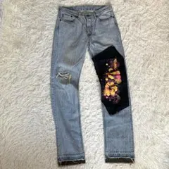 パッチワークデニム デニム