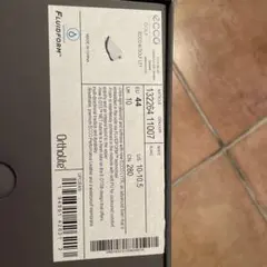 Ecco Fluidform ホワイト ネイビー 42