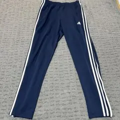 adidas ネイビー ジャージパンツ トラックパンツ3本ライン