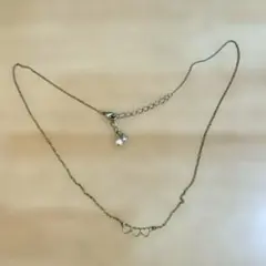 beams♦︎ハート3連ネックレス