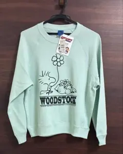 未使用タグ付 PEANUTS ウッドストック スウェット スヌーピー トレーナー