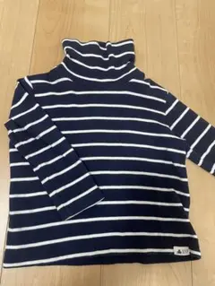 GAP ボーダータートルネック　18-24M 90cm