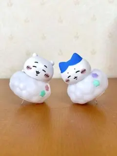 ちいかわ 雲のうえでおやすみライト ガチャ ちいかわ・ハチワレ2点セット