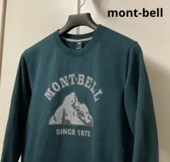 mont-bell モンベル 胸プリント スウェット トレーナー メンズ S
