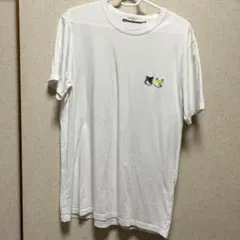 MAISON KITSUNÉ ダブルフォックス Tシャツ ホワイト Sのサムネイル