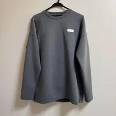 未使用　プーマ　トレーナー　無地　ロゴ　グレー　シンプル　メンズ　XL