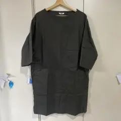 ユニクロU リラックスプルオーバーワンピース　七分袖