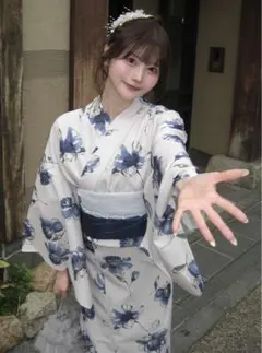 Dita 水彩の明鏡しらべ 下駄 帯付き 着画あり - メルカリ