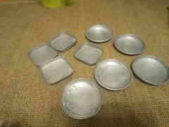 昭和初期 アルミ皿 受け皿 小物入れ