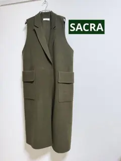 【SACRA】　アウター　ジレ