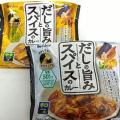 ハウス　だしの旨みとスパイスのカレー　ルウ　辛口　中辛　食品まとめ売りのサムネイル