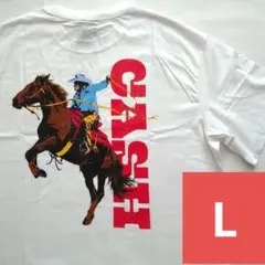 カントリー　L　Tシャツ　新品　ジョニーキャッシュ　カウボーイ　W26