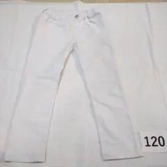 パンツ♡ズボン♡ストレッチパンツ♡綿混♡白♡ホワイト♡10分丈♡