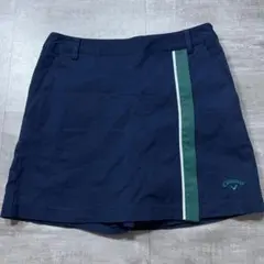 Callaway キャロウェイ ゴルフウェア キュロットスカート M ネイビー