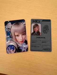 XG HINATA ヒナタ トレカ IDカード フォトカード