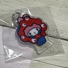 マイメロディ　ミャクミャクなりきりアクリルチャーム
