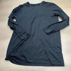 UNIQLO HEATTECH ブラック 長袖カットソー L