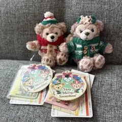 希少　ダッフィー　シェリーメイ　ベリーメリースノータイム　ぬいぐるみ　ストラップ