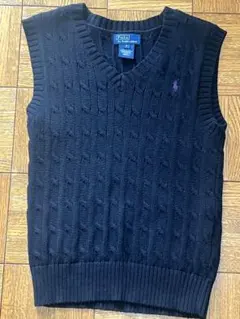Polo by Ralph Lauren ネイビー ベスト S