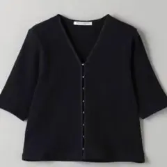 リブホックショートスリーブカットソー(カーディガン) BEAUTY&YOUTH