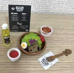 《スヌーピー　ヴィンテージカフェ》リーメント　SNOOPY ミニチュア