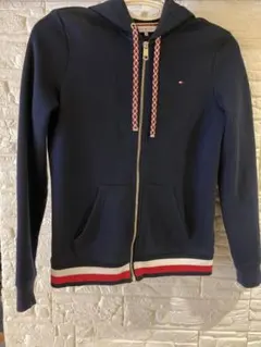TOMMY HILFIGER レディース ジップパーカー XSサイズ